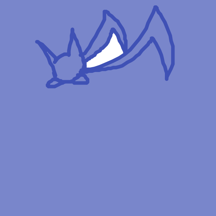 Luocl's drawing of Zubat — Pokémon sketch on Sketchdex