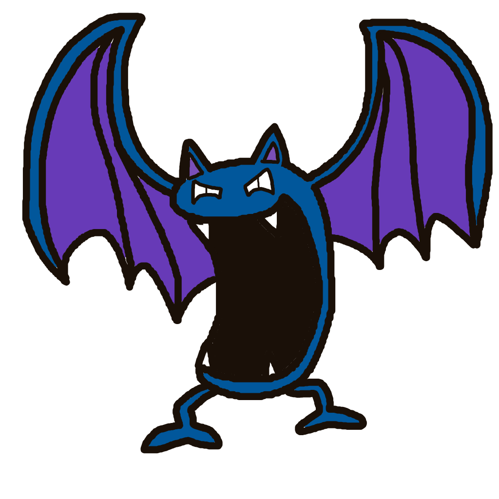 AlexTheShyGuy's drawing of Golbat — Pokémon sketch on Sketchdex