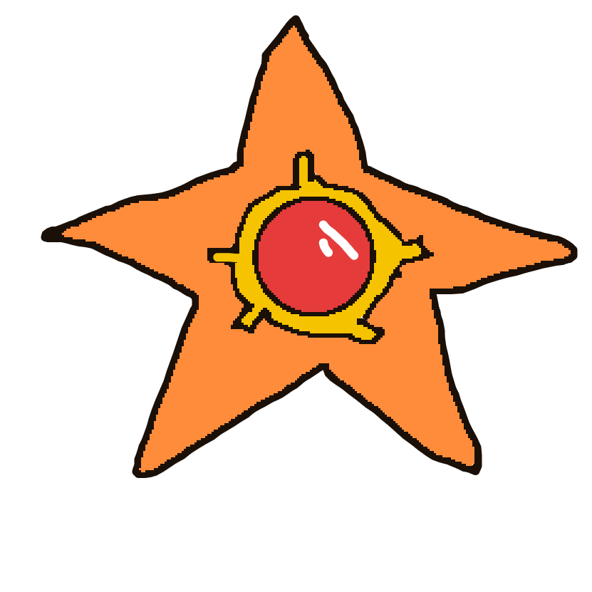 GoldenPidgeot376's drawing of Staryu — Pokémon sketch on Sketchdex
