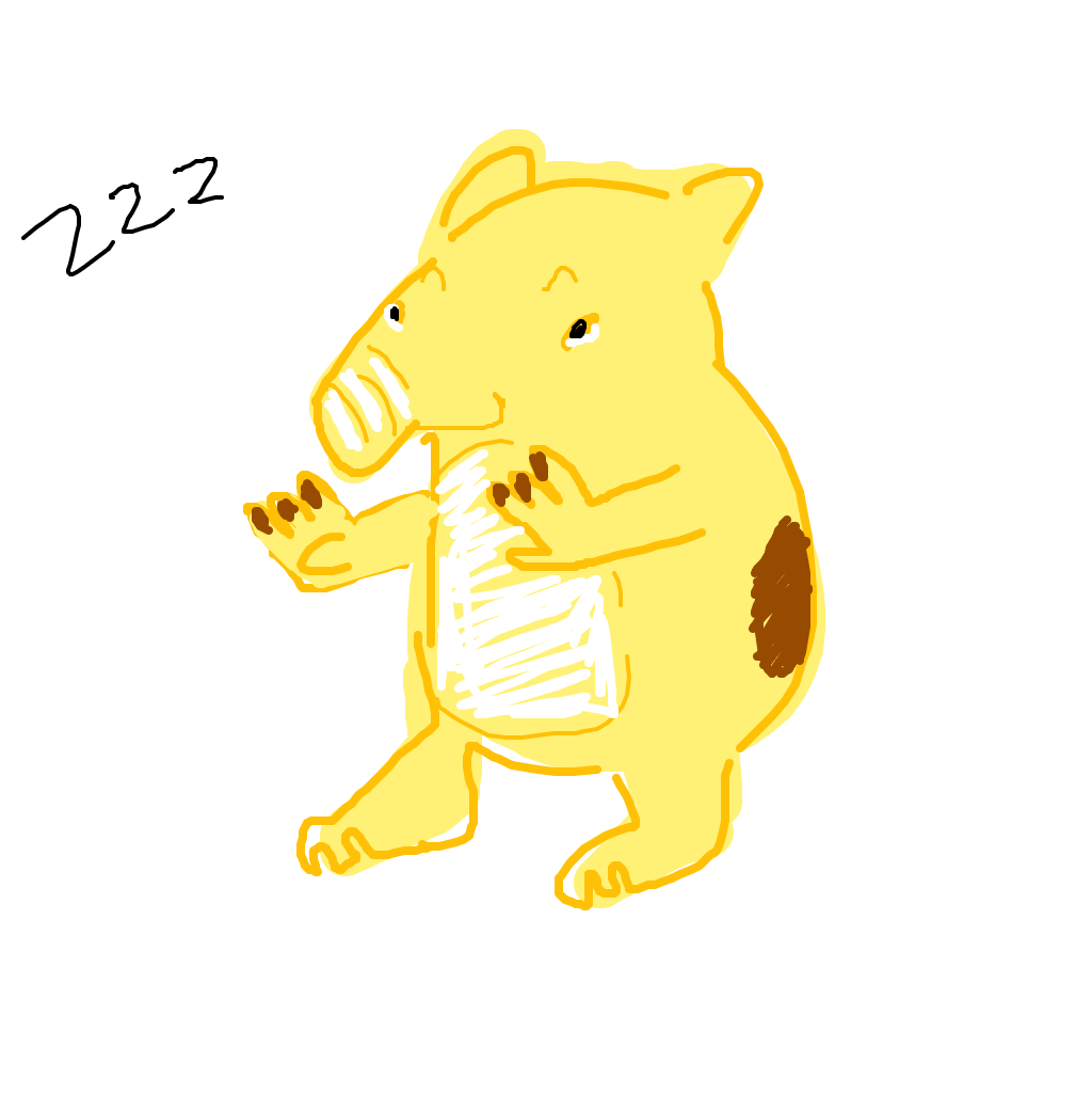CosmicAerodactyl291's drawing of Drowzee — best Pokémon fan art on Sketchdex