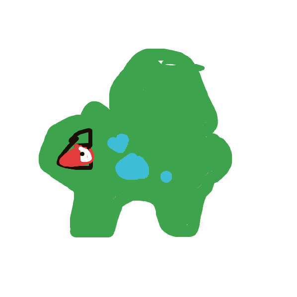 VoltSandslash951's drawing of Bulbasaur — Pokémon sketch on Sketchdex