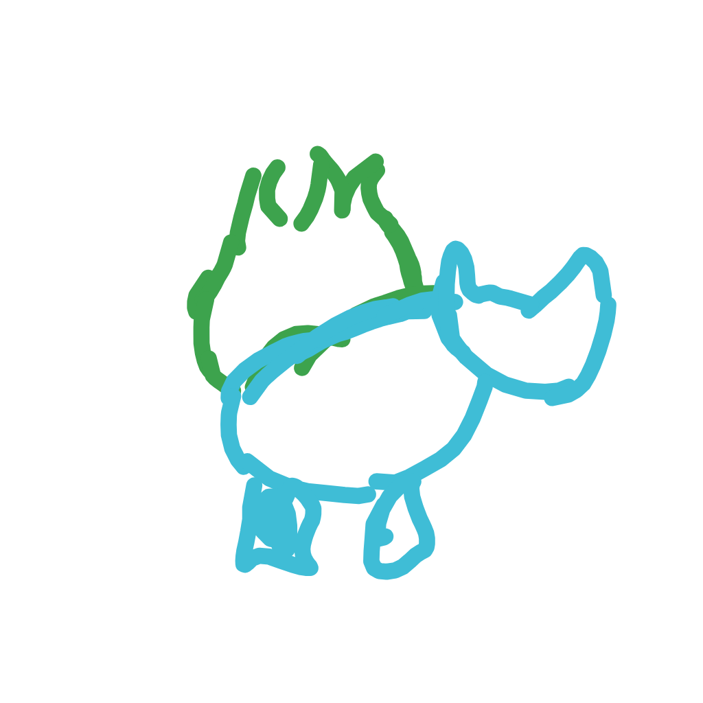 OmegaAerodactyl363's drawing of Bulbasaur — Pokémon sketch on Sketchdex