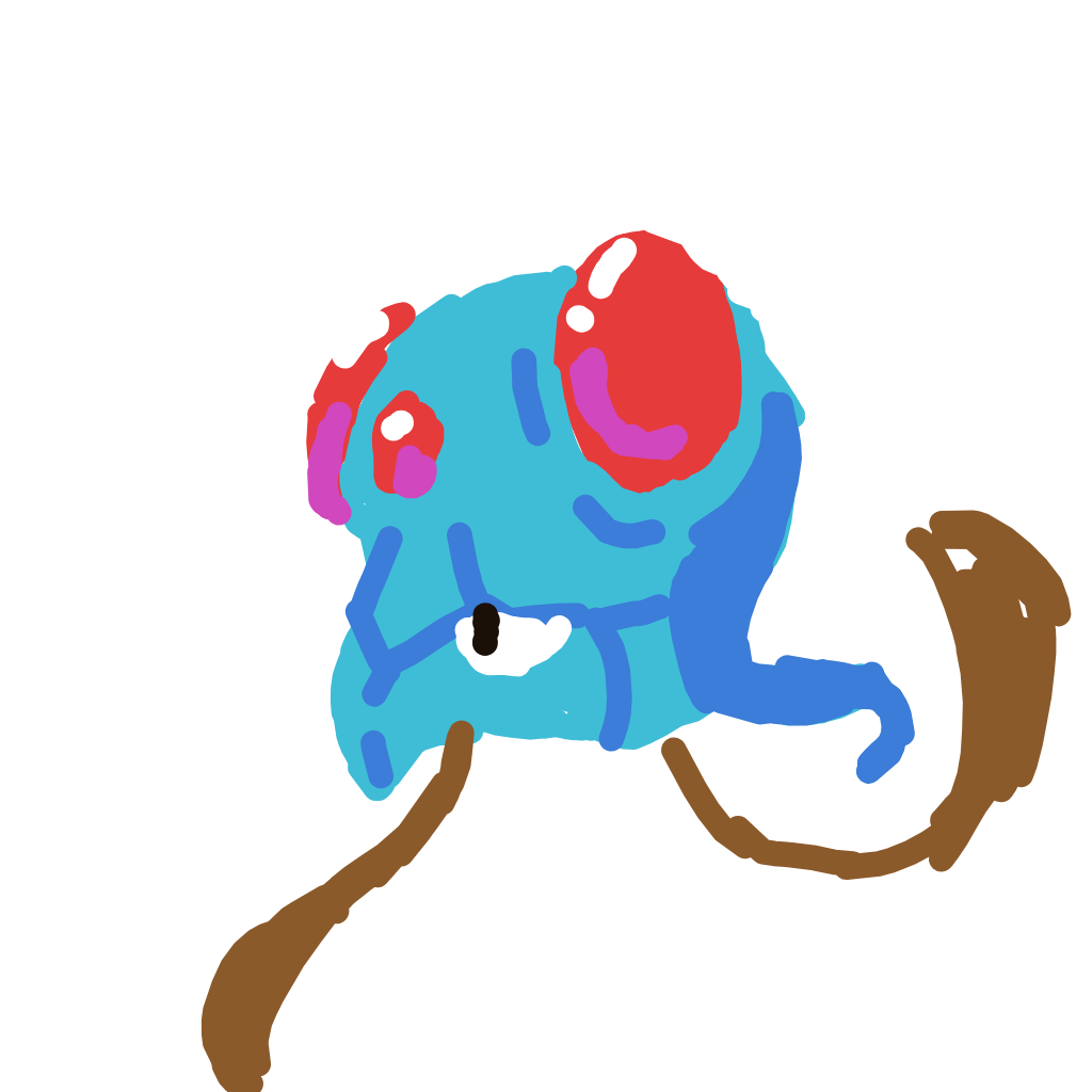 OmegaAerodactyl363's drawing of Tentacool — Pokémon sketch on Sketchdex