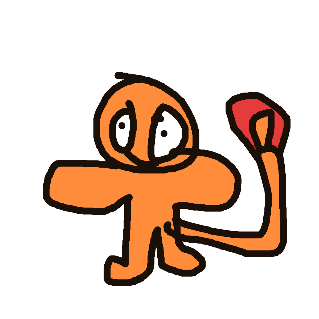 TerraMachamp433's drawing of Charmander — Pokémon sketch on Sketchdex