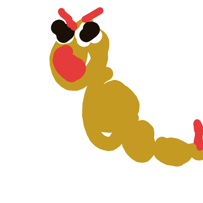 RadiantDewgong394's drawing of Weedle — Pokémon sketch on Sketchdex