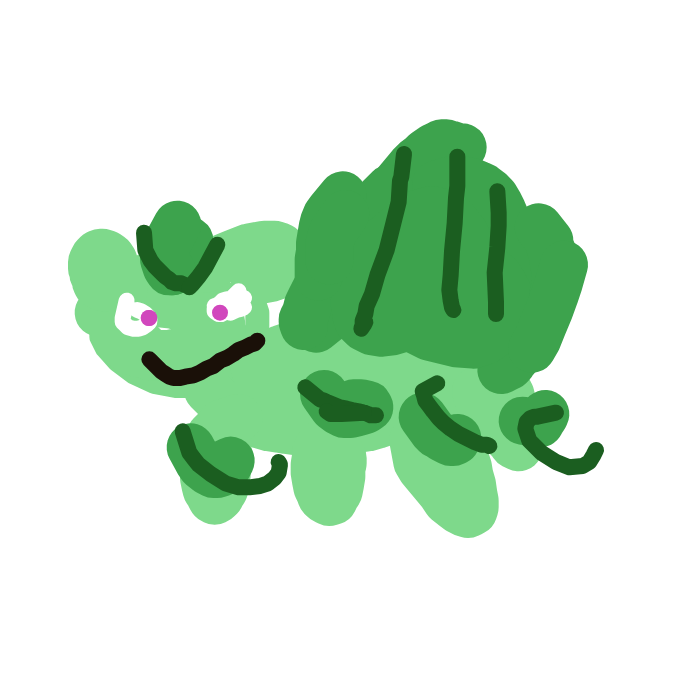 RadiantDewgong394's drawing of Bulbasaur — Pokémon sketch on Sketchdex