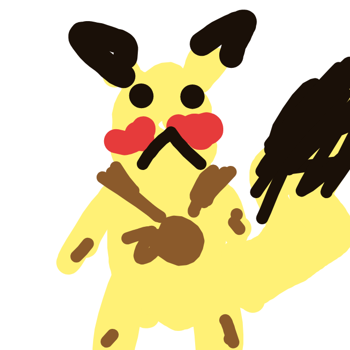 RadiantDewgong394's drawing of Pikachu — Pokémon sketch on Sketchdex