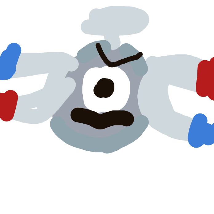 RadiantDewgong394's drawing of Magnemite — Pokémon sketch on Sketchdex