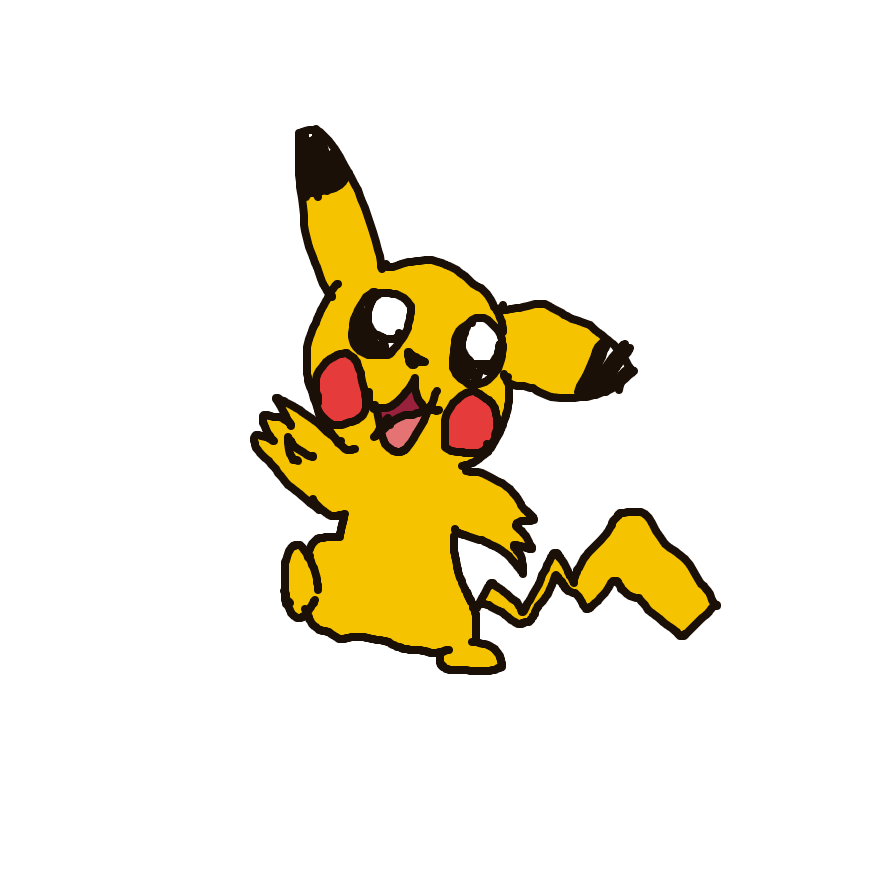 BIG_TORCHIC_FAN's drawing of Pikachu — Pokémon sketch on Sketchdex