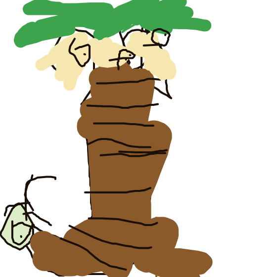 LightHitmonlee491's drawing of Exeggutor — Pokémon sketch on Sketchdex