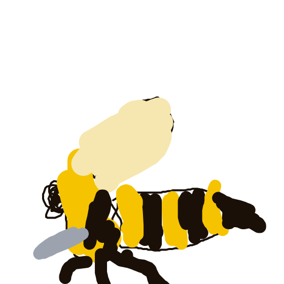 LightHitmonlee491's drawing of Beedrill — Pokémon sketch on Sketchdex