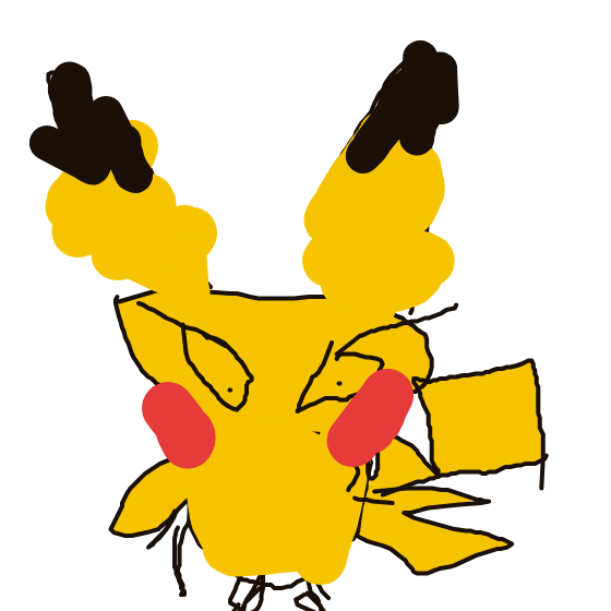 Pikachu drawing