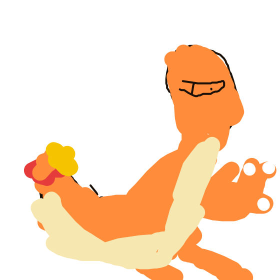 Charmander drawing
