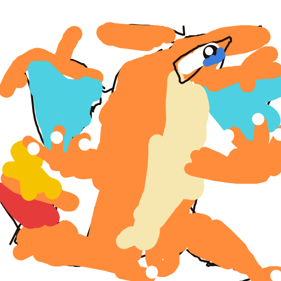 Charizard drawing