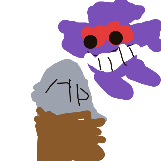 Gengar drawing