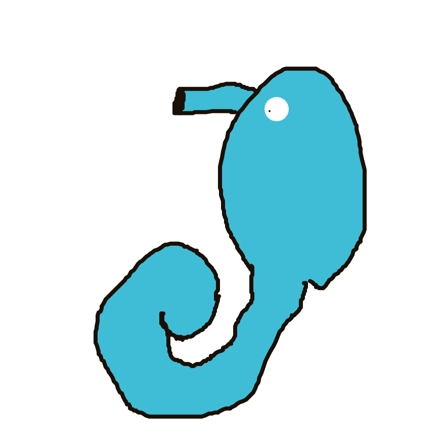 Horsea drawing