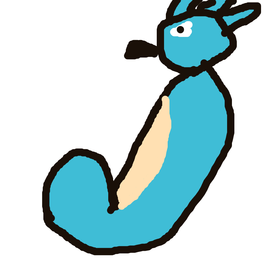 Seadra drawing