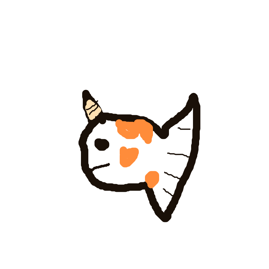 Goldeen drawing