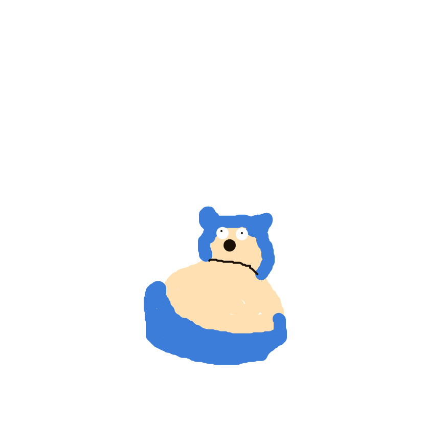 Snorlax drawing