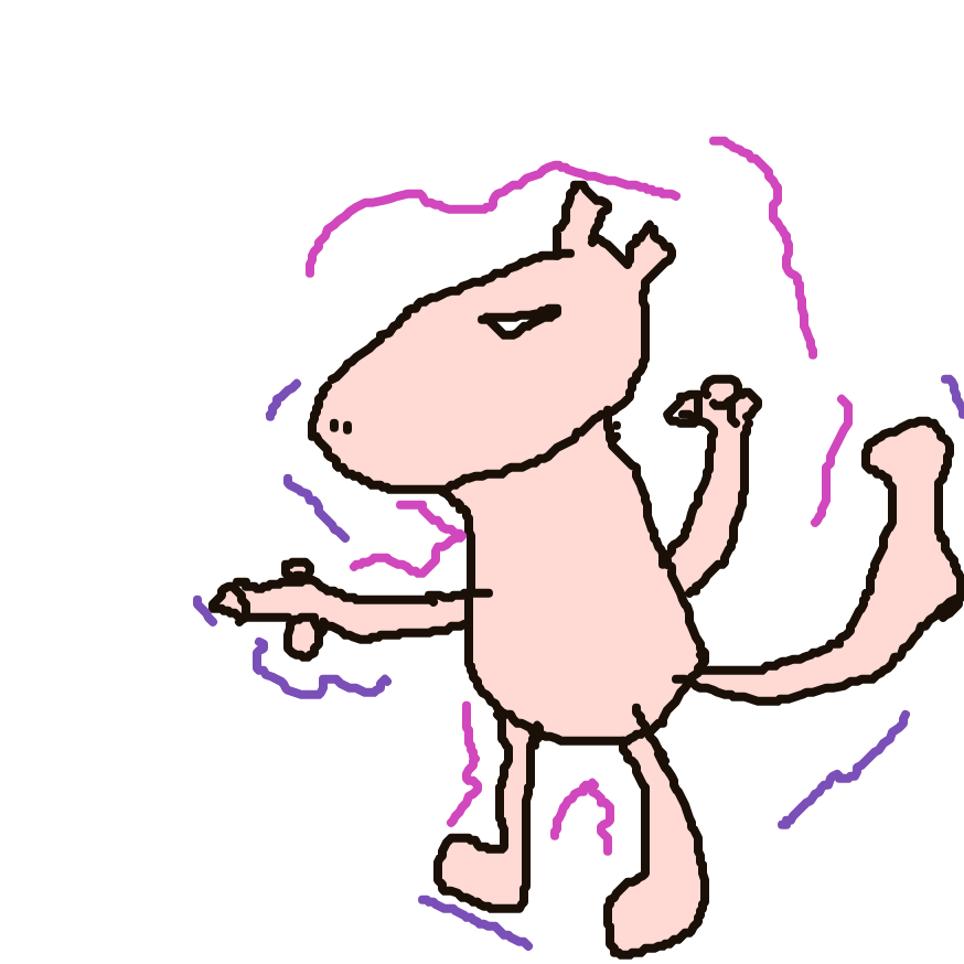 Mewtwo drawing