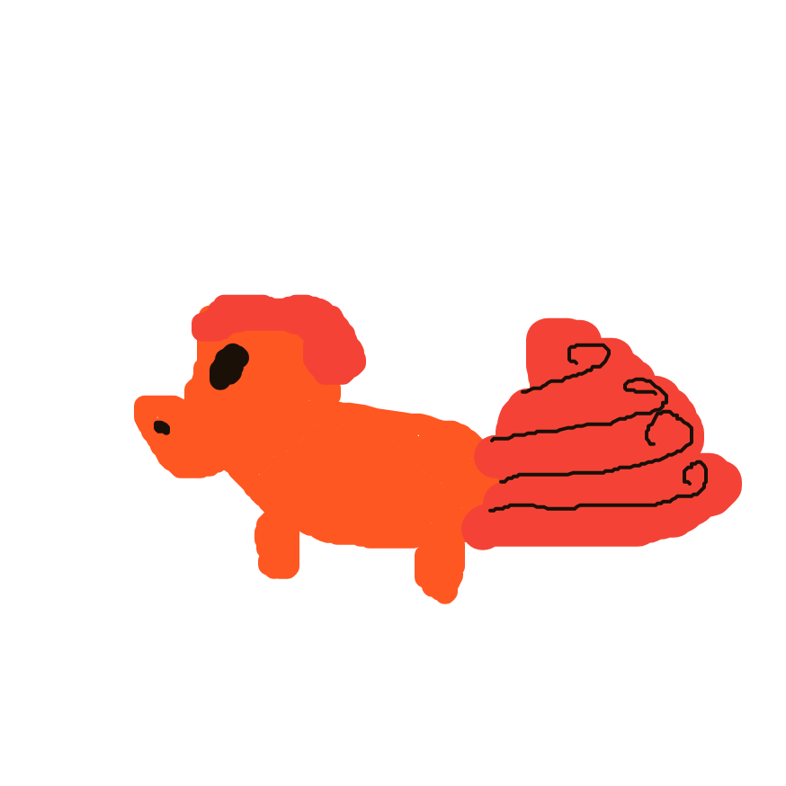 Vulpix drawing