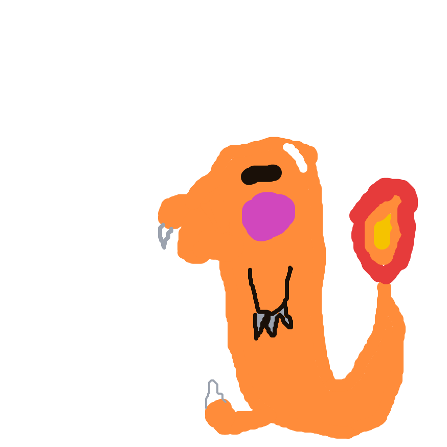 Charmander drawing