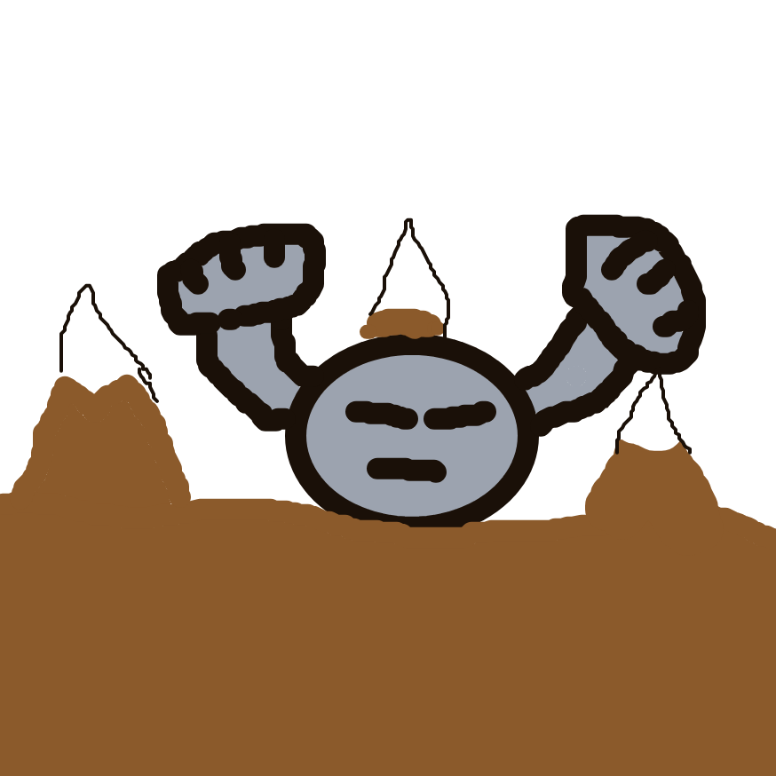 Geodude drawing