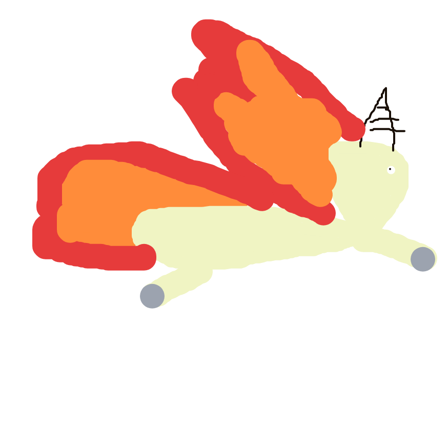 Rapidash drawing