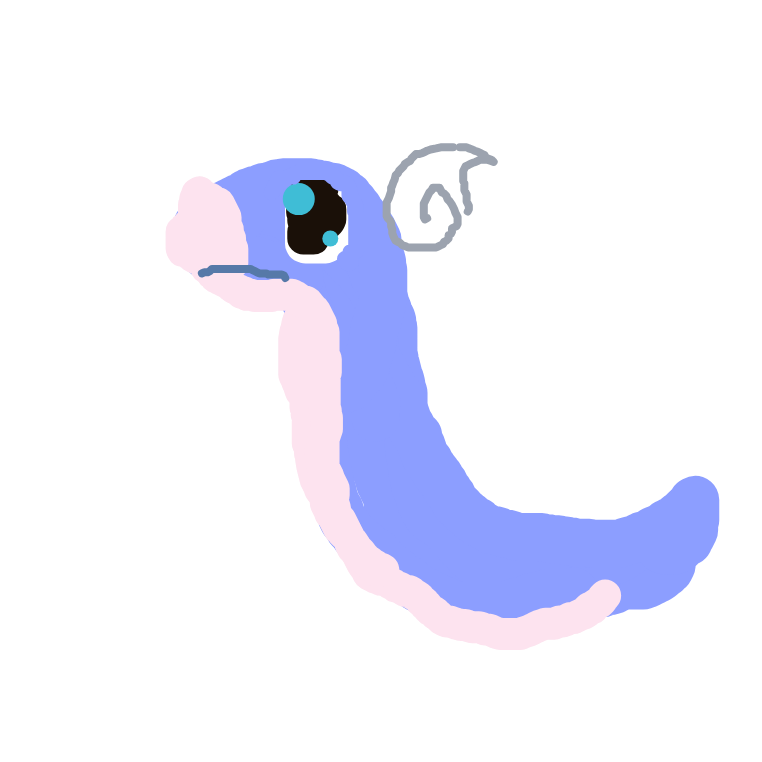 ToxicSnorlax611's drawing of Dratini — Pokémon sketch on Sketchdex