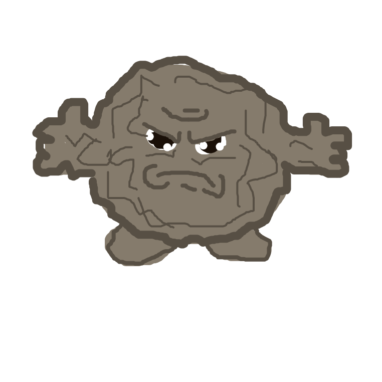 ToxicSnorlax611's drawing of Graveler — Pokémon sketch on Sketchdex