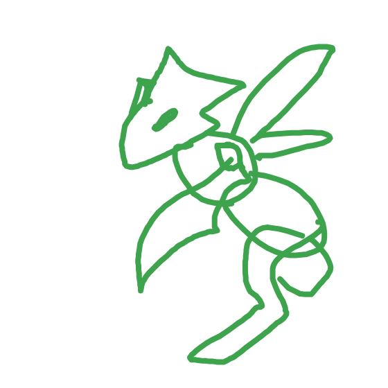 AstralTauros929's drawing of Scyther — Pokémon sketch on Sketchdex