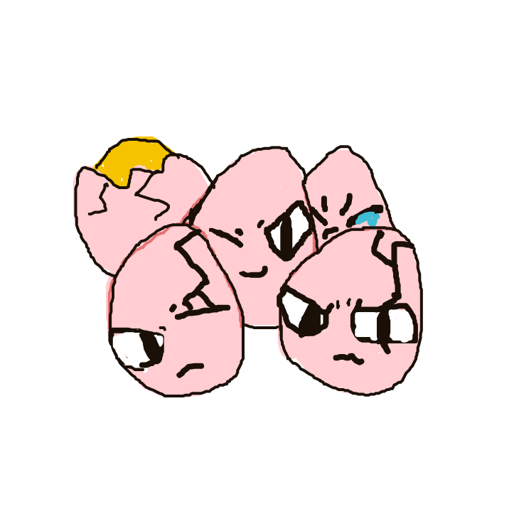 Exeggcute drawing