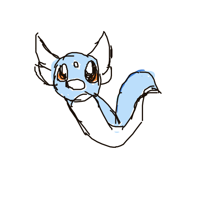 Dratini drawing