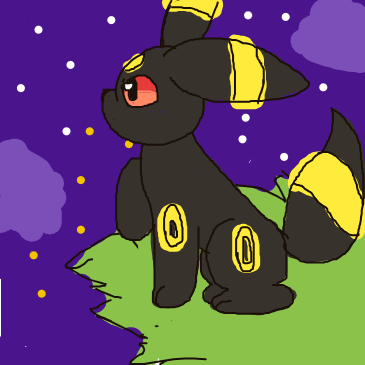 Pikacute's drawing of Umbreon — Pokémon sketch on Sketchdex
