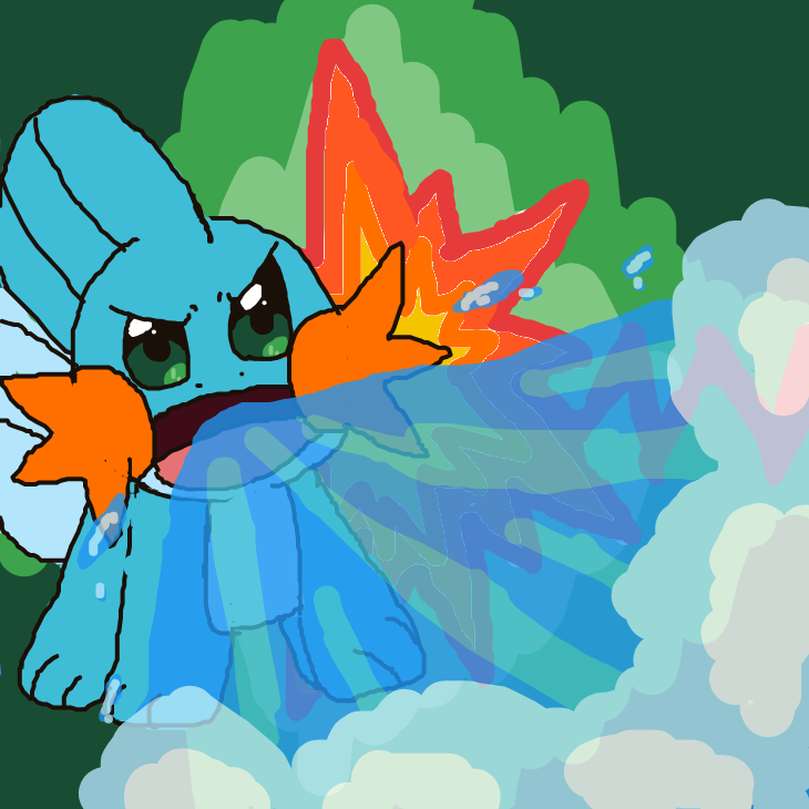 Pikacute's drawing of Mudkip — Pokémon sketch on Sketchdex