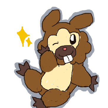 Pikacute's drawing of Bidoof — best Pokémon fan art on Sketchdex
