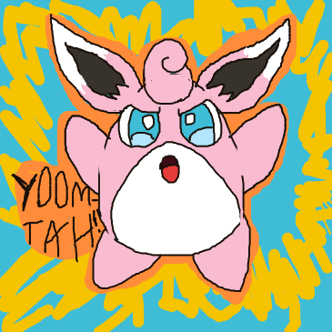 Pikacute's drawing of Wigglytuff — Pokémon sketch on Sketchdex
