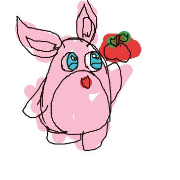 Wigglytuff drawing