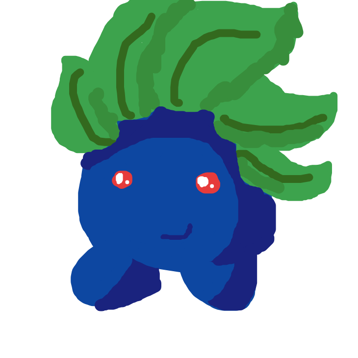 Oddish drawing