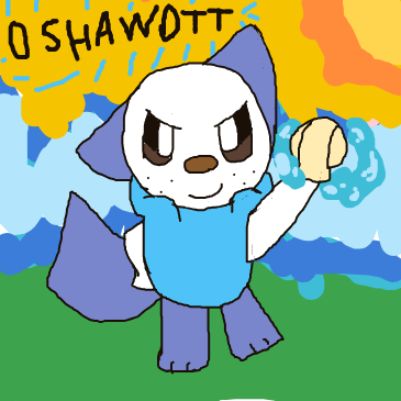 Pikacute's drawing of Oshawott — Pokémon sketch on Sketchdex