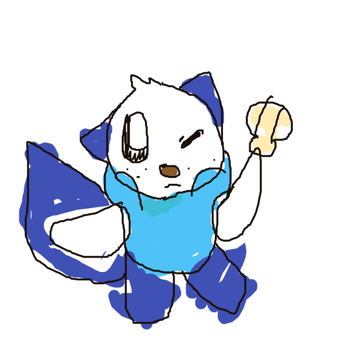 Pikacute's drawing of Oshawott — Pokémon sketch on Sketchdex
