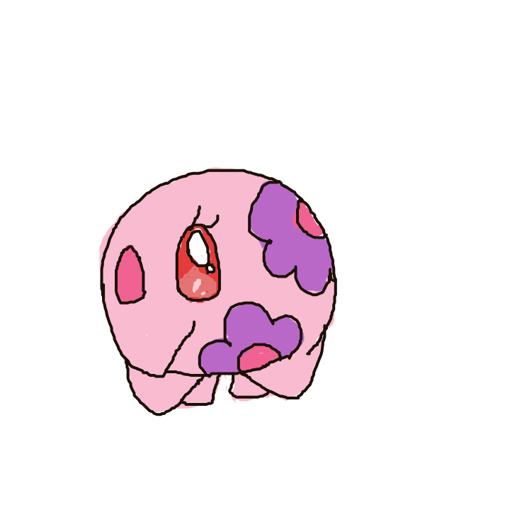 Pikacute's drawing of Munna — Pokémon sketch on Sketchdex