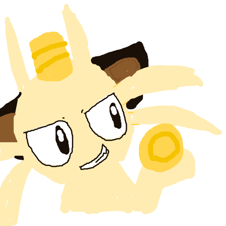 Meowth drawing