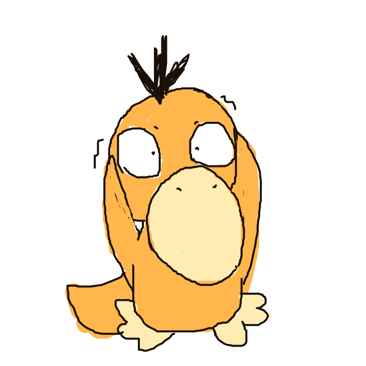 Psyduck drawing