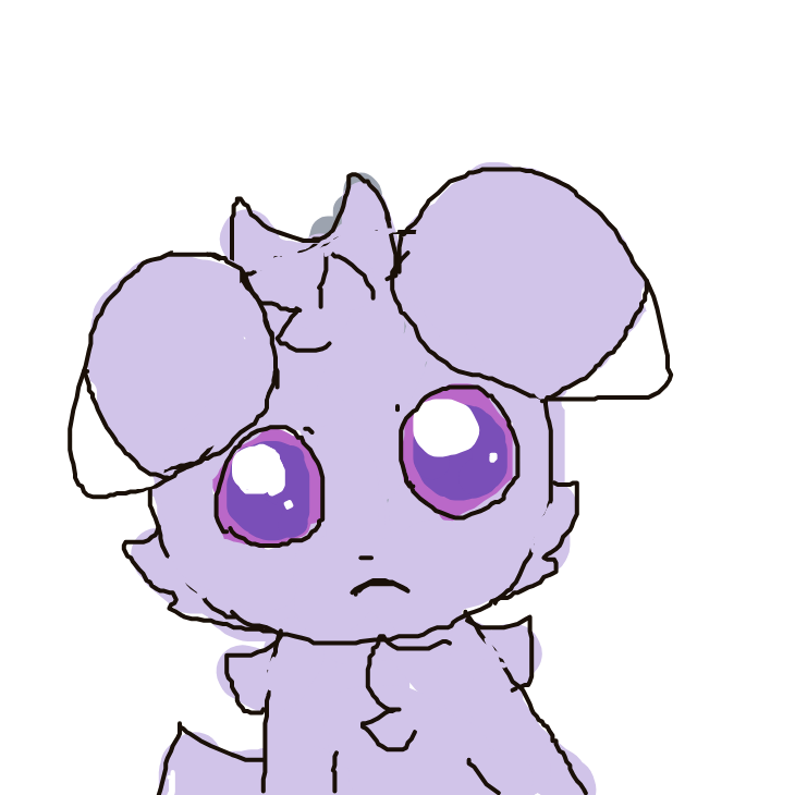 Pikacute's drawing of Espurr — Pokémon sketch on Sketchdex