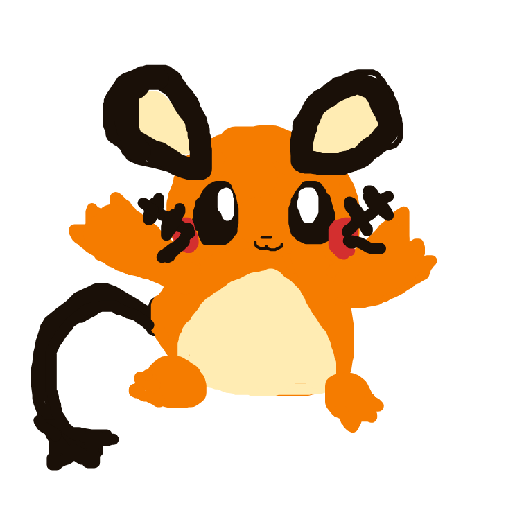 Pikacute's drawing of Dedenne — Pokémon sketch on Sketchdex