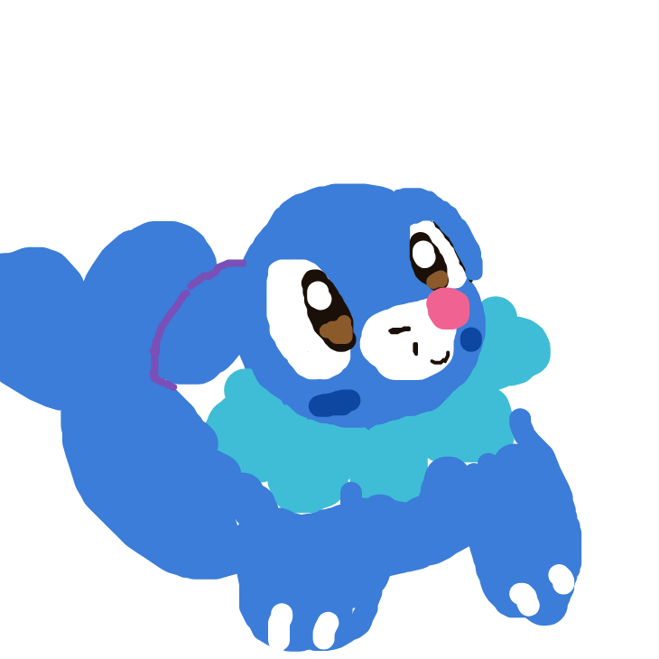 Pikacute's drawing of Popplio — Pokémon sketch on Sketchdex