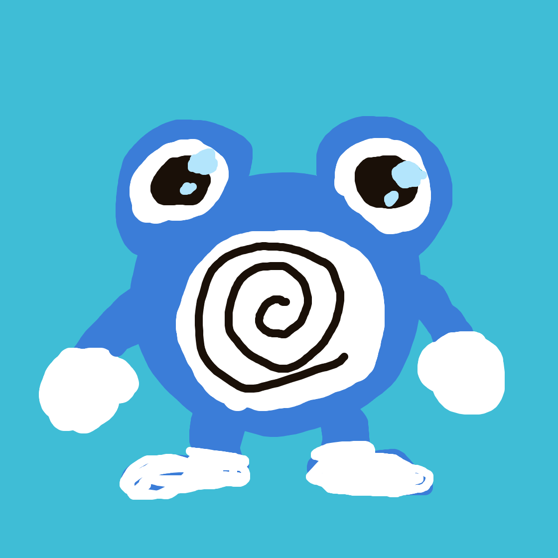 Poliwhirl drawing