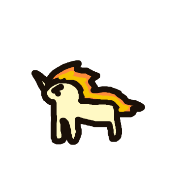 Rapidash drawing