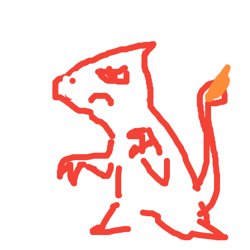 ToxicParasect363's drawing of Charmeleon — Pokémon sketch on Sketchdex